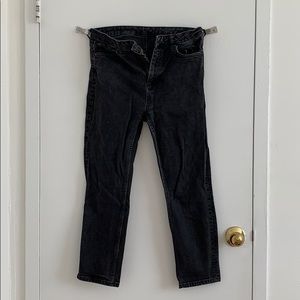 Topshop Black Boyfriend Jeans